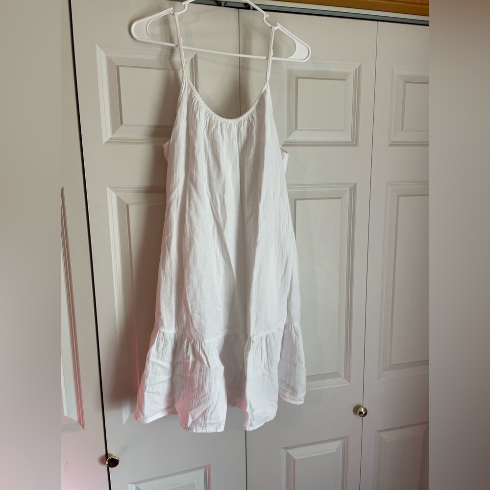 Mossimo white sleeveless dress